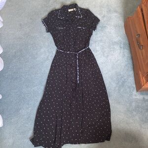 Vintage 90s Sigrid Olsen maxi dress